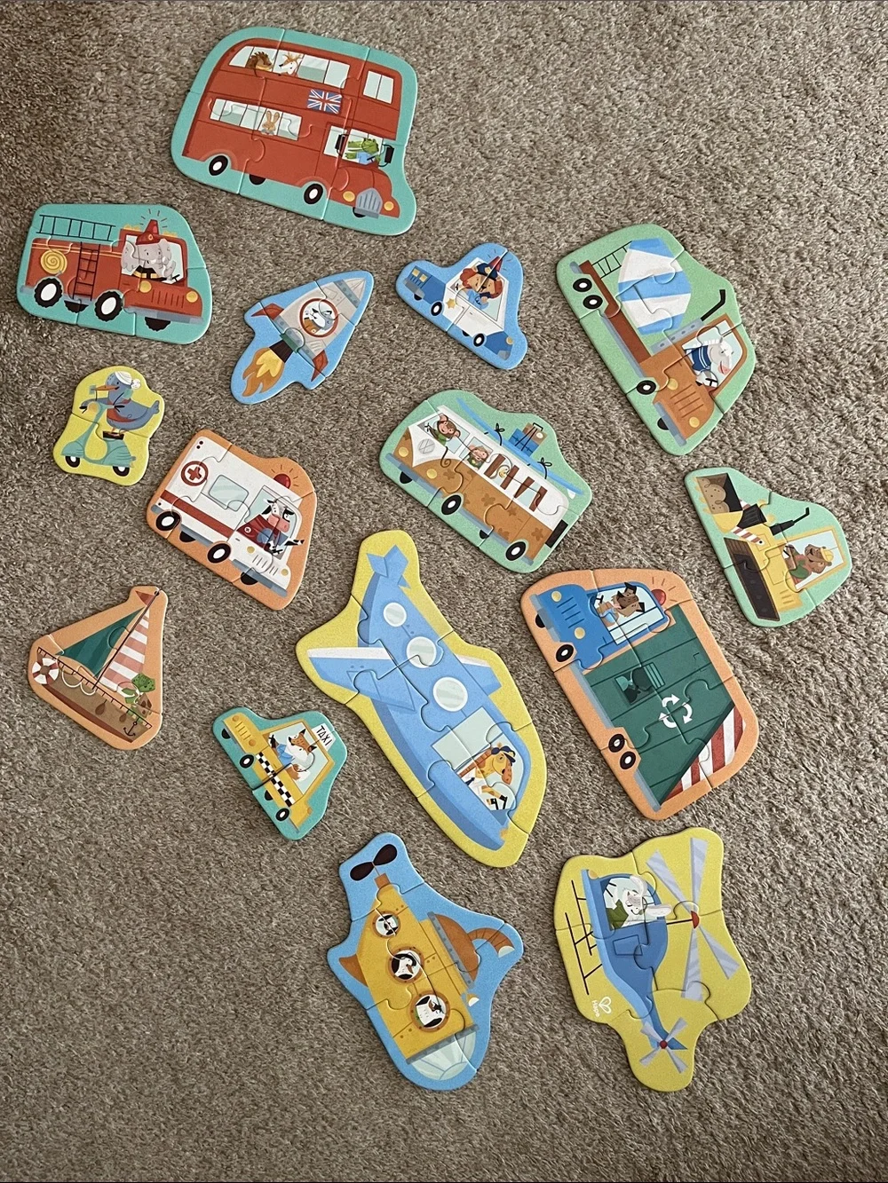 Hape Wheels & Wonders Puzzle
